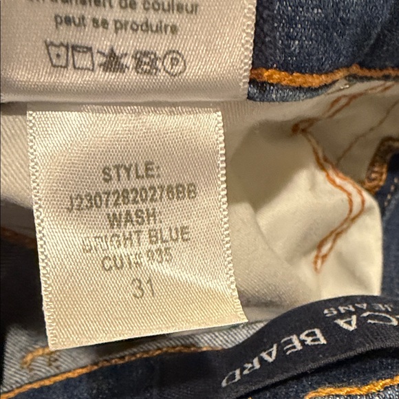 Women’s Veronica Beard Carly Kick Flare High Rise Jeans Wash Bright Blue - Picture 9 of 9